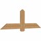 Ekena Millwork Eugene Smooth Timber Gable Bracket, Western Red Cedar, 60"W x 20"H x 1 1/2"D x 5 1/2"F, 8/12 Pitch GBW060X20X0206EUG00SWR - alternate 5